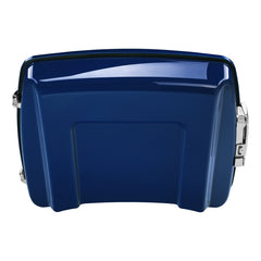 HR3 Bright Billiard Blue 5.5" Razor Style Touring Trunk Luggage For 14-24 Harley Touring