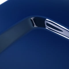 HR3 Bright Billiard Blue 5.5" Razor Style Touring Trunk Luggage For 14-24 Harley Touring