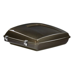 HR3 River Rock Gray 5.5" Razor Style Touring Trunk Luggage For 14-24 Harley Touring