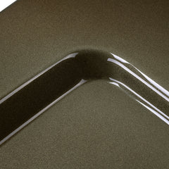 HR3 River Rock Gray 5.5" Razor Style Touring Trunk Luggage For 14-24 Harley Touring