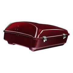 HR3 Mysterious Red Sunglo 10.7" Chopped Style Touring Trunk Luggage For 14-24 Harley Touring