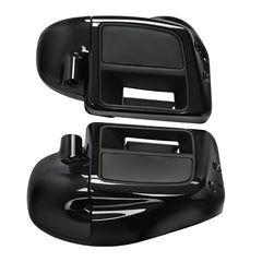 HR3 Black Quartz 2016RGS Vented Lower Fairing Kit With 6.5" Speaker Pods For Harley Touring models 2014-2024