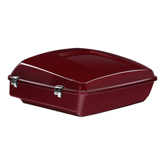 HR3 Mysterious Red Sunglo 10.7" Chopped Style Touring Trunk Luggage For 14-24 Harley Touring