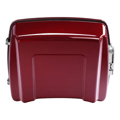 HR3 Mysterious Red Sunglo 10.7" Chopped Style Touring Trunk Luggage For 14-24 Harley Touring