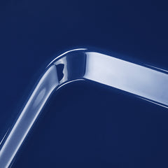 HR3 Bright Billiard Blue King Size Touring Trunk Luggage with Speaker Cut Outs For 14-24 Harley Touring