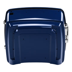 HR3 Bright Billiard Blue King Size Touring Trunk Luggage with Speaker Cut Outs For 14-24 Harley Touring