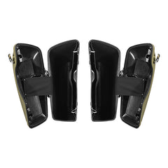 HR3 Olive Gold Hard Saddlebags (Regular) For 14-23 Harley Touring