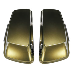 HR3 Olive Gold Hard Saddlebags (Regular) For 14-23 Harley Touring