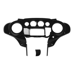 HR3 White Amethyst With Black Licorice Flames Batwing Front  Inner Fairing 2016 CVO STREET GLIDE (FLHXSE )