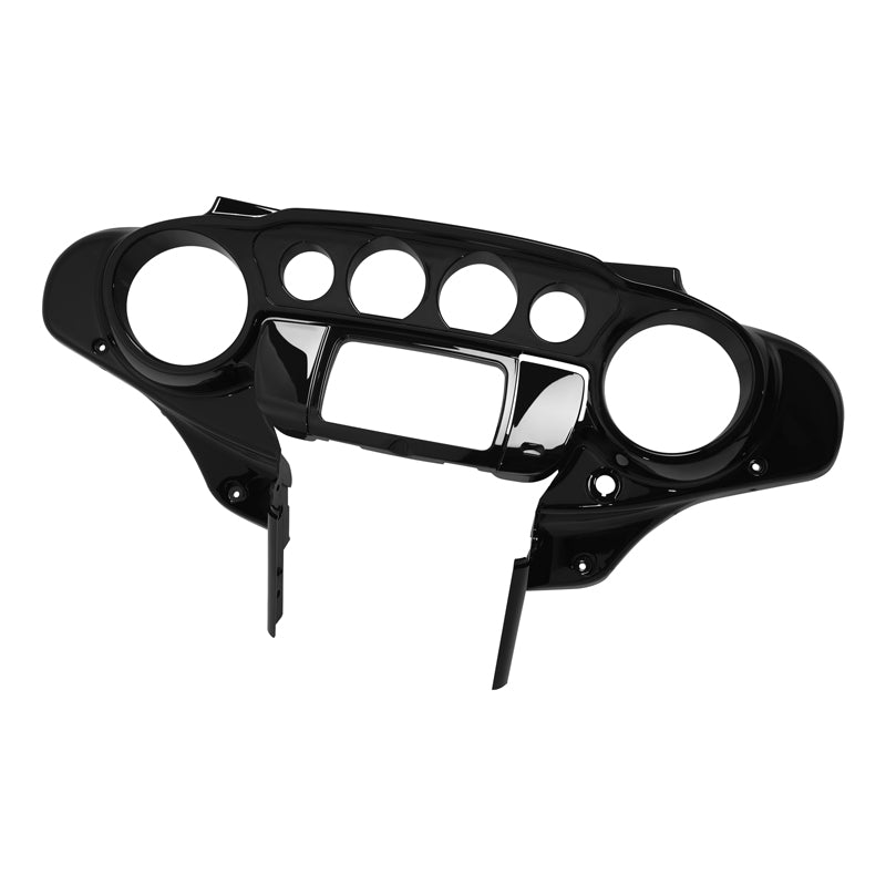 HR3 White Amethyst With Black Licorice Flames Batwing Front  Inner Fairing 2016 CVO STREET GLIDE (FLHXSE )