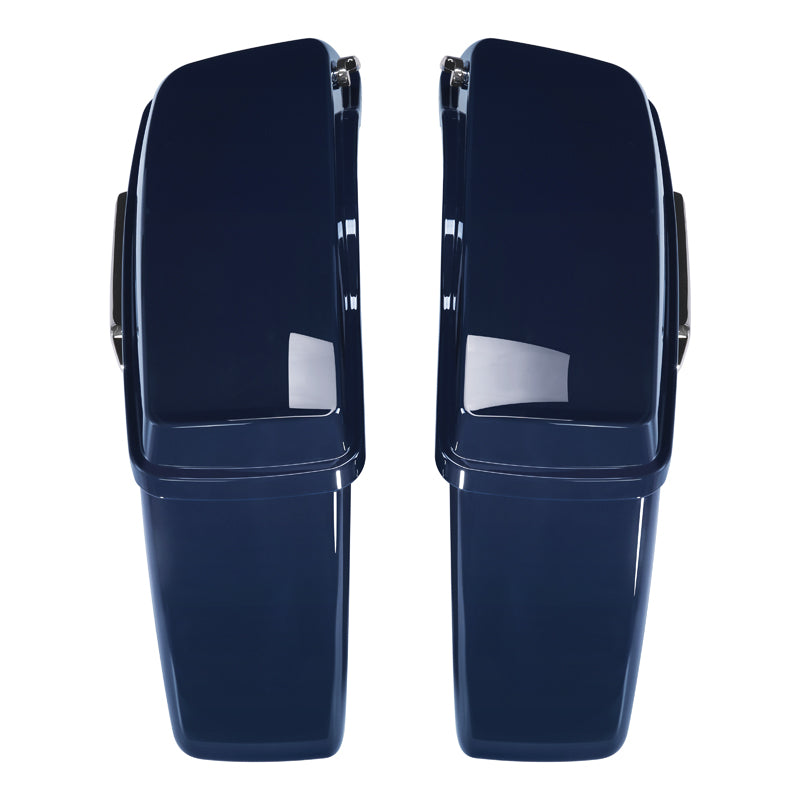 HR3 Billiard Blue Hard Saddlebags (Regular) For 14-23 Harley Touring
