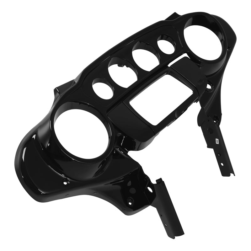 HR3 White Amethyst With Black Licorice Flames Batwing Front  Inner Fairing 2016 CVO STREET GLIDE (FLHXSE )