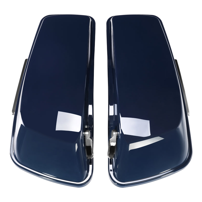 HR3 Billiard Blue Hard Saddlebags (Regular) For 14-23 Harley Touring