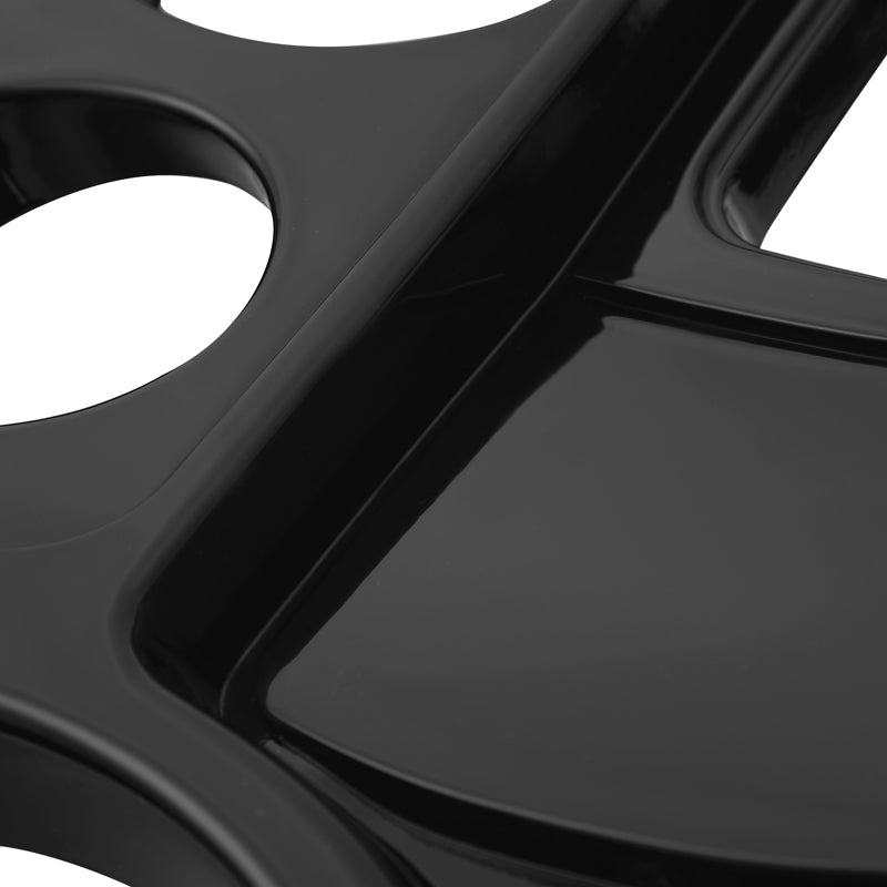 HR3 White Amethyst With Black Licorice Flames Batwing Front  Inner Fairing 2016 CVO STREET GLIDE (FLHXSE )