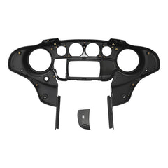 HR3 White Amethyst With Black Licorice Flames Batwing Front  Inner Fairing 2016 CVO STREET GLIDE (FLHXSE )