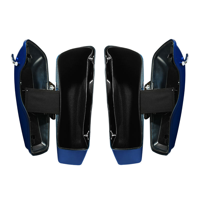 HR3 Superior Blue 2016RGU Hard Saddlebags (Regular) For 14-23 Harley Touring