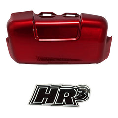 HR3 Velocity Red Sunglo Water Pump Cover For Harley Twin-Cooled Engine Touring 2017-2023