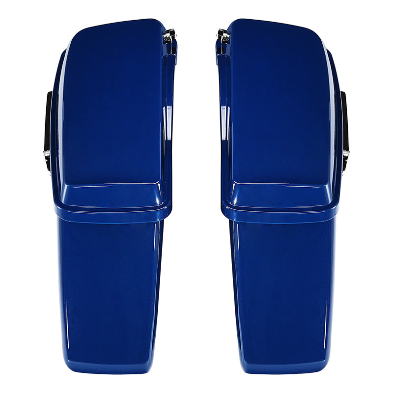 HR3 Bright Billiard Blue Hard Saddlebags (Regular) For 14-23 Harley Touring