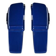 HR3 Bright Billiard Blue Hard Saddlebags (Regular) For 14-23 Harley Touring