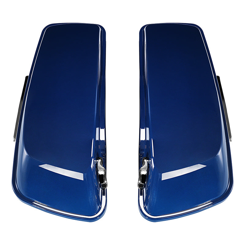 HR3 Bright Billiard Blue Hard Saddlebags (Regular) For 14-23 Harley Touring