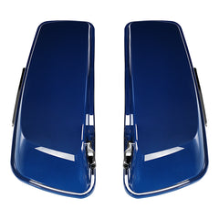 HR3 Bright Billiard Blue Hard Saddlebags (Regular) For 14-23 Harley Touring