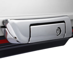 HR3 Charred Steel & Lightning Silver 5.5" Razor Style Touring Trunk Luggage For 14-24 Harley Touring