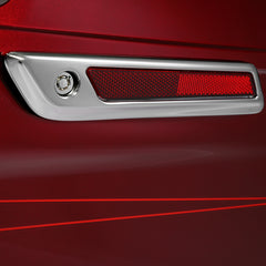 HR3 Velocity Red Sunglo 5" Stretched Extended Saddlebags with Speaker Lids For Harley Touring 2014-2023