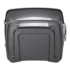 HR3 Gauntlet Gray Metallic 13.7" King Size Touring Trunk Luggage For 14-24 Harley Touring
