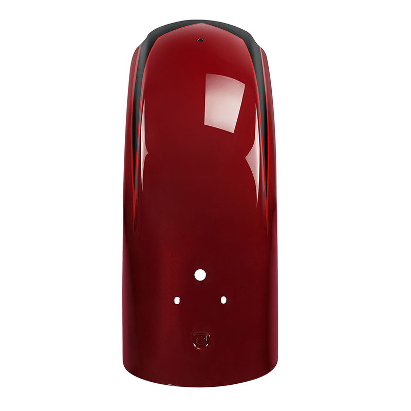 HR3 Starfire Black / Atomic Red Motorcycle Mudguard CVO STYLE REAR FENDER FOR Harley Touring 2014-2023