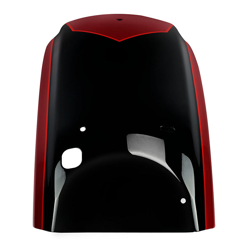 HR3 Starfire Black / Atomic Red Motorcycle Mudguard CVO STYLE REAR FENDER FOR Harley Touring 2014-2023