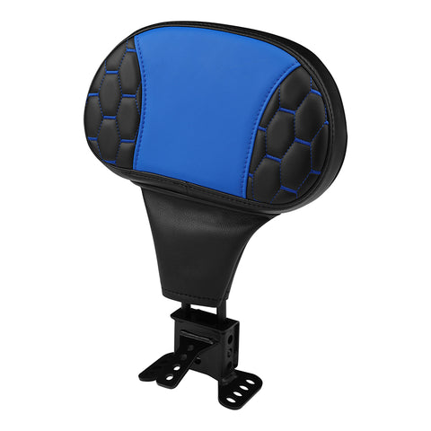 C.C. RIDER Rider Backrest 2 Up Seat Driver Backrest Pad For Harley Touring CVO Road Glide Electra Glide Road King Street Glide, 1988-2025
