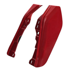 HR3 Starfire Black / Atomic Red Mid-Frame Air Deflectors For Harley Touring and Trike Models 09-24
