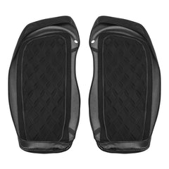 C.C. RIDER Saddlebag Lid Covers Diamond Stitching Protect Saddlebags For Harley Touring CVO Street Glide CVO Road Glide 2023-2025