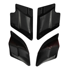 HR3 Starfire Black / Atomic Red CVO Stretched Side Covers 2017 CVO STREET GLIDE （FLHXSE）