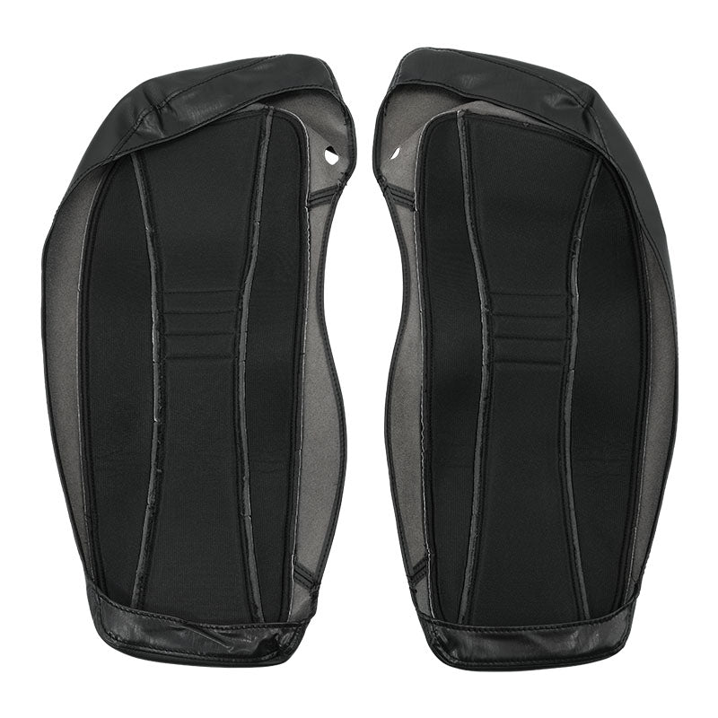 C.C. RIDER Saddlebag Lid Covers Black Carbon Fibers Protect Saddlebags For Harley Touring CVO Street Glide CVO Road Glide 2023-2025