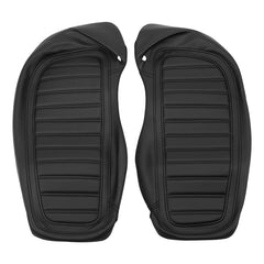 C.C. RIDER Saddlebag Lid Covers Black Stitching Protect Saddlebags For Harley Touring CVO Street Glide CVO Road Glide 2023-2025