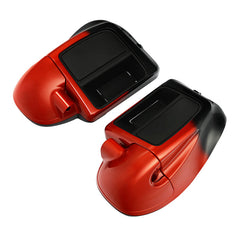 HR3 Sunset Orange / Sunset Black Fade Vented Lower Fairing Kit For Harley Touring models 2014-2024
