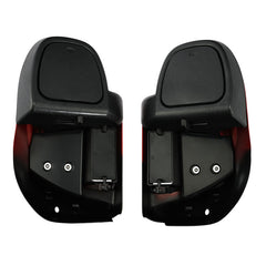 HR3 Sunset Orange / Sunset Black Fade Vented Lower Fairing Kit For Harley Touring models 2014-2024