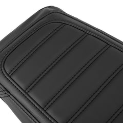 C.C. RIDER Saddlebag Lid Covers Black Stitching Protect Saddlebags For Harley Touring CVO Street Glide CVO Road Glide 2023-2025
