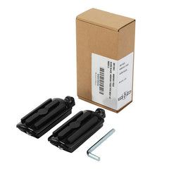 Santee Highway Rider Male Mount Footpeg Footrest Gloss Black Chrome Fit For Harley Touring All Model