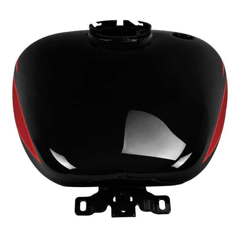 HR3 Starfire Black / Atomic Red CVO Fuel Gas Tank For 2008-2023 Harley Touring CVO Models