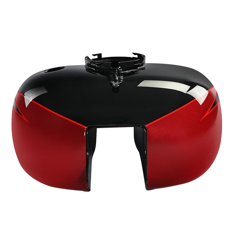 HR3 Starfire Black / Atomic Red CVO Fuel Gas Tank For 2008-2023 Harley Touring CVO Models