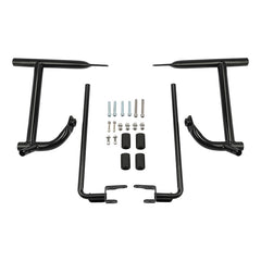 CUSTOM CHROME Rear Saddlebags Bracket Guard Crash Bar Fit For Harley Touring '14-'23