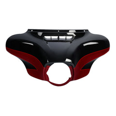 HR3 Starfire Black / Atomic Red Outer Batwing Fairing Cowl Upper 2017 CVO STREET GLIDE（FLHXSE）