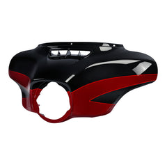 HR3 Starfire Black / Atomic Red Outer Batwing Fairing Cowl Upper 2017 CVO STREET GLIDE（FLHXSE）