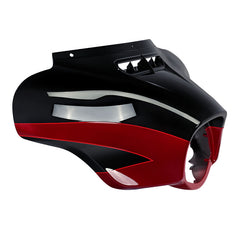 HR3 Starfire Black / Atomic Red Outer Batwing Fairing Cowl Upper 2017 CVO STREET GLIDE（FLHXSE）