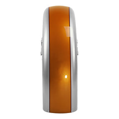HR3 Amber Whiskey / Brilliant Silver Pearl Motorcycle 18" Front Mudguard Fender(can be installed with lighting) For Harley Touring Electra Glide Ultra Limited Tri Glide 14-23