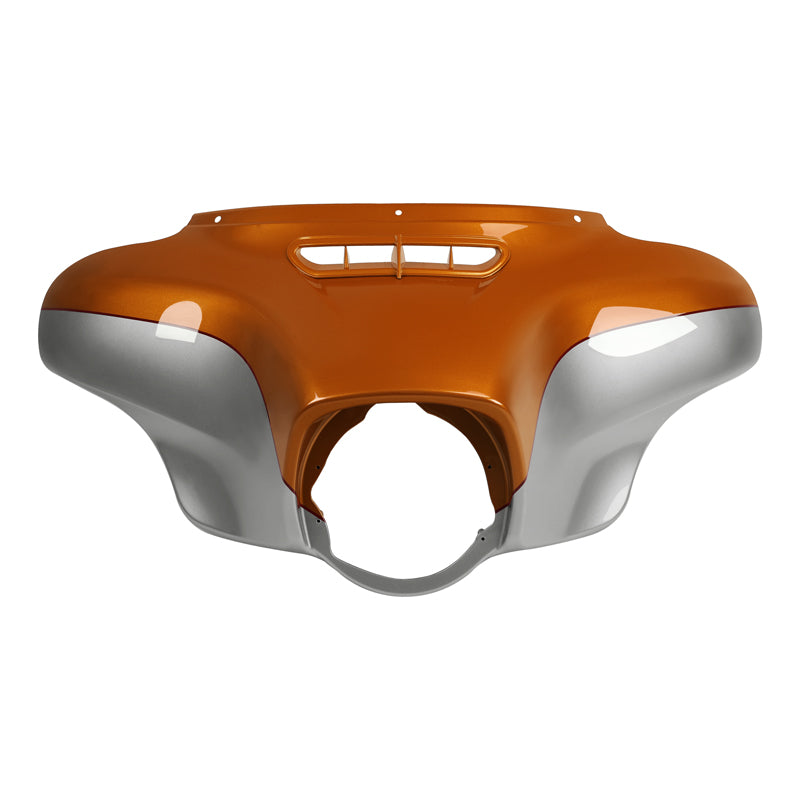 HR3 Amber Whiskey / Brilliant Silver Pearl Outer Batwing Fairing Cowl Upper 2014 ELECTRA GLIDE ULTRA LIMITED （ FLHTKL ）