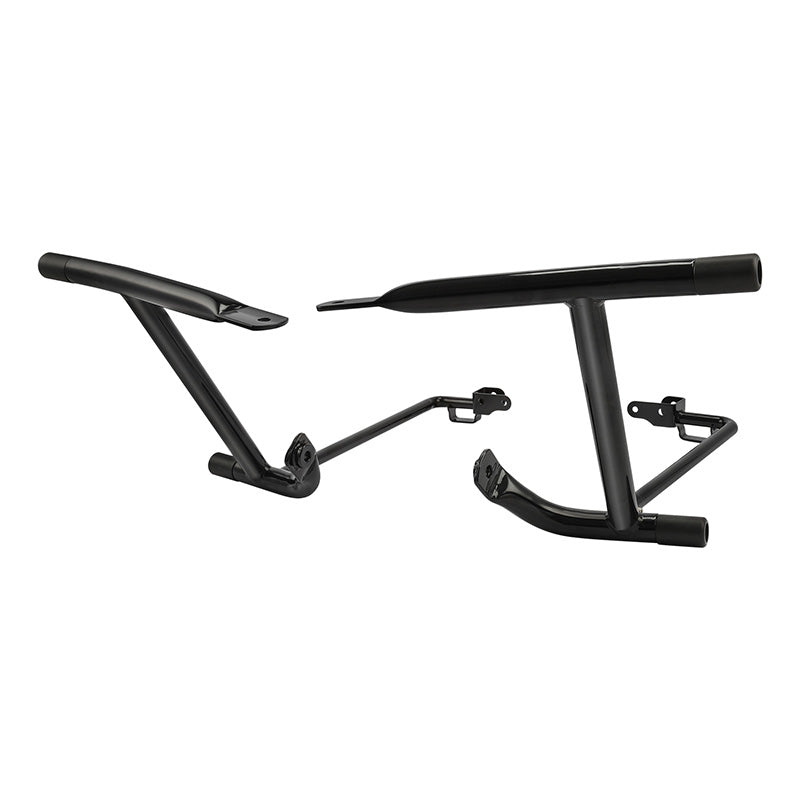 CUSTOM CHROME Rear Saddlebags Bracket Guard Crash Bar Fit For Harley Touring '14-'23