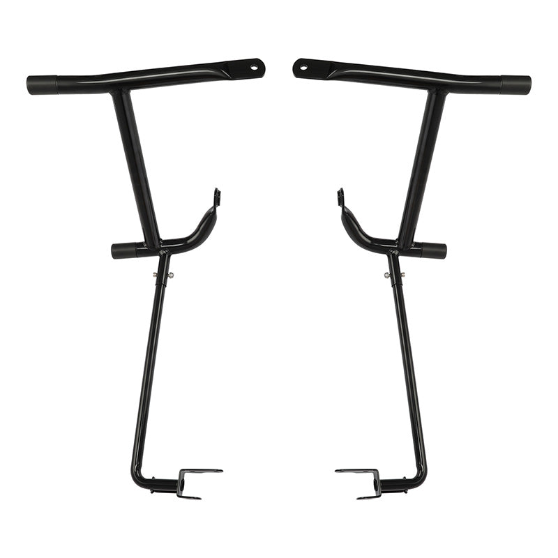 CUSTOM CHROME Rear Saddlebags Bracket Guard Crash Bar Fit For Harley Touring '14-'23